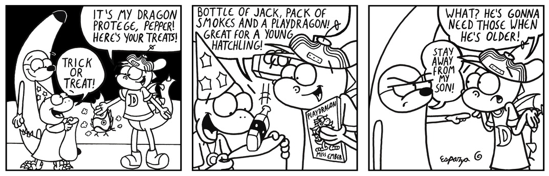 Halloween Guest Comic by Jon Esparza!